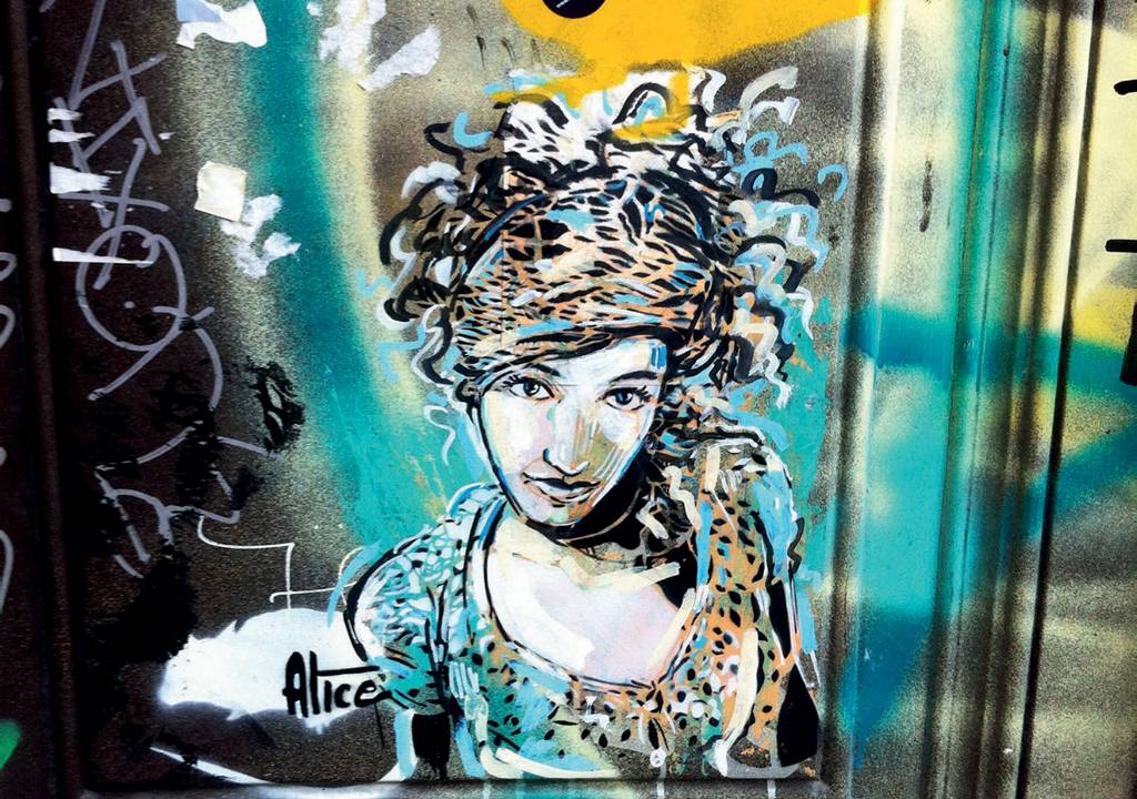 Grafite em Barcelona, Espanha