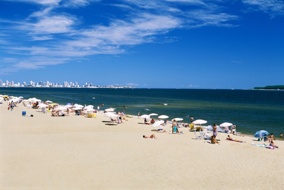 Praia em Punta del Este