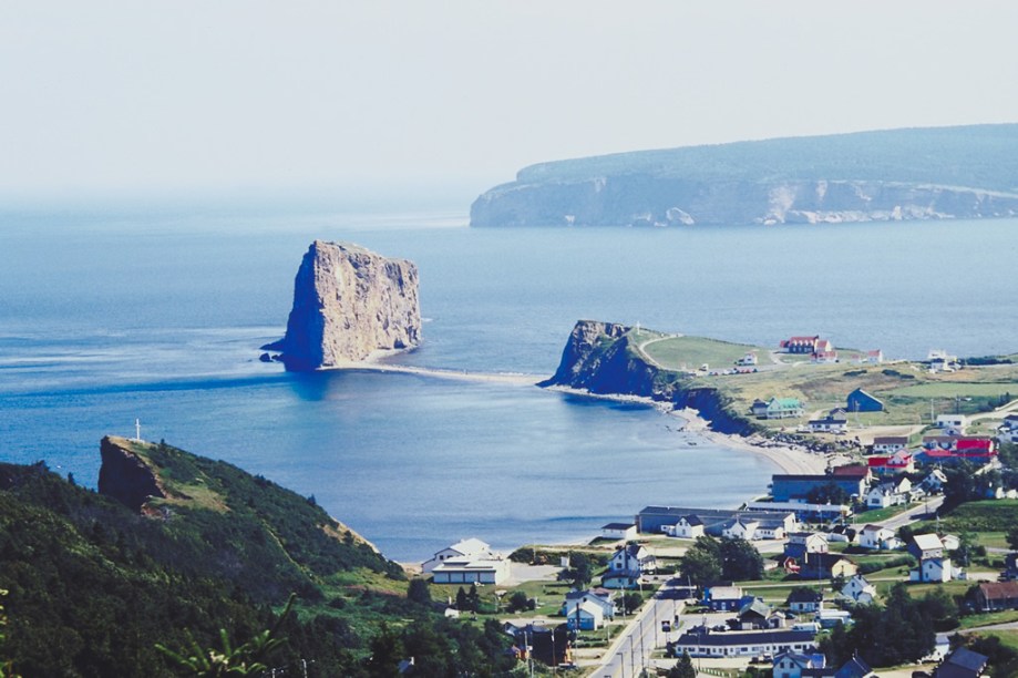 Ilha Bonaventure, a apenas três quilômetros da cidade de Percé, em Quebec