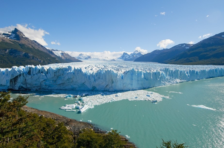 Geleira Perito Moreno, em Calafate, Patagônia