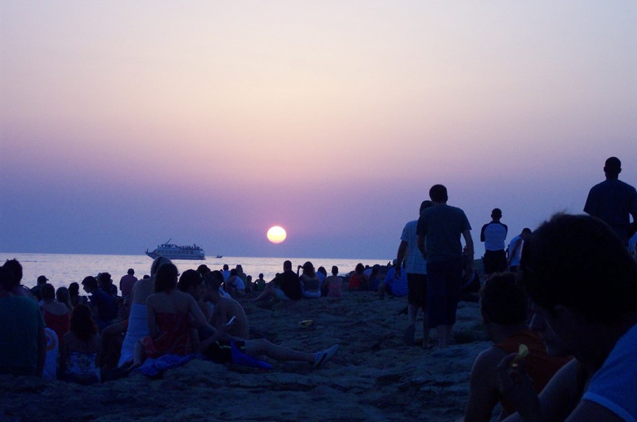 Fim de tarde em Ibiza