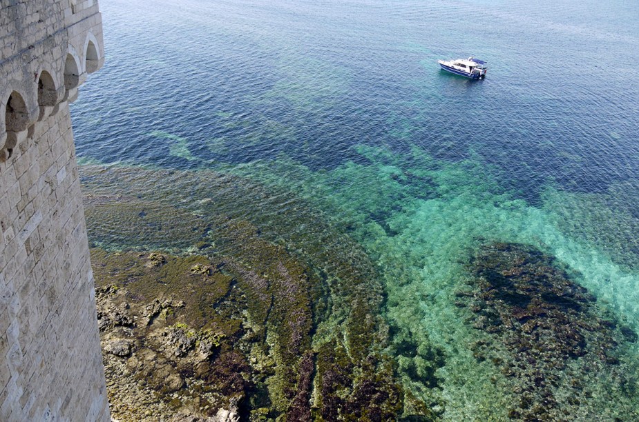 Vista do Forte de Lérins