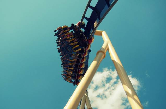 A Montu é uma das atrações de adrenalina do Busch Gardens A Montu é uma das atrações de adrenalina do Busch Gardens