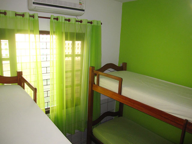 Quarto compartilhado do Casa Branca (crédito: divulgação)