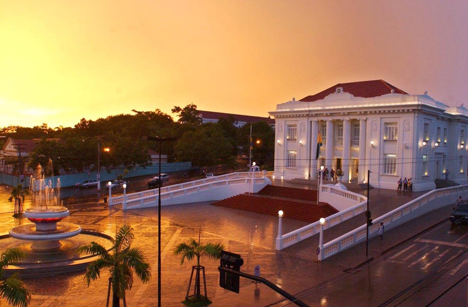 Palácio Rio Branco, cartão-postal de Rio Branco, capital do Acre