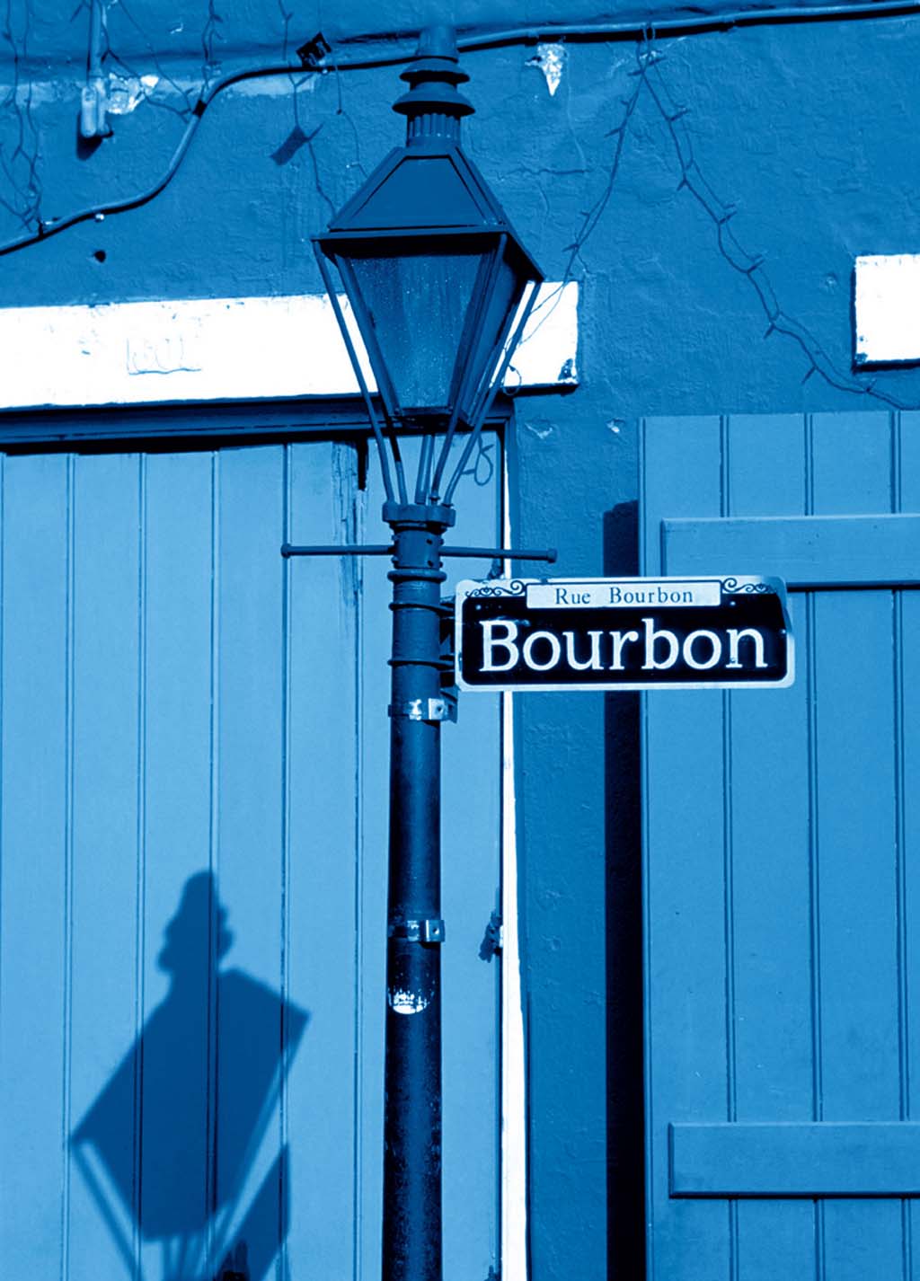Bourbon, a própria, em Nova Orleans