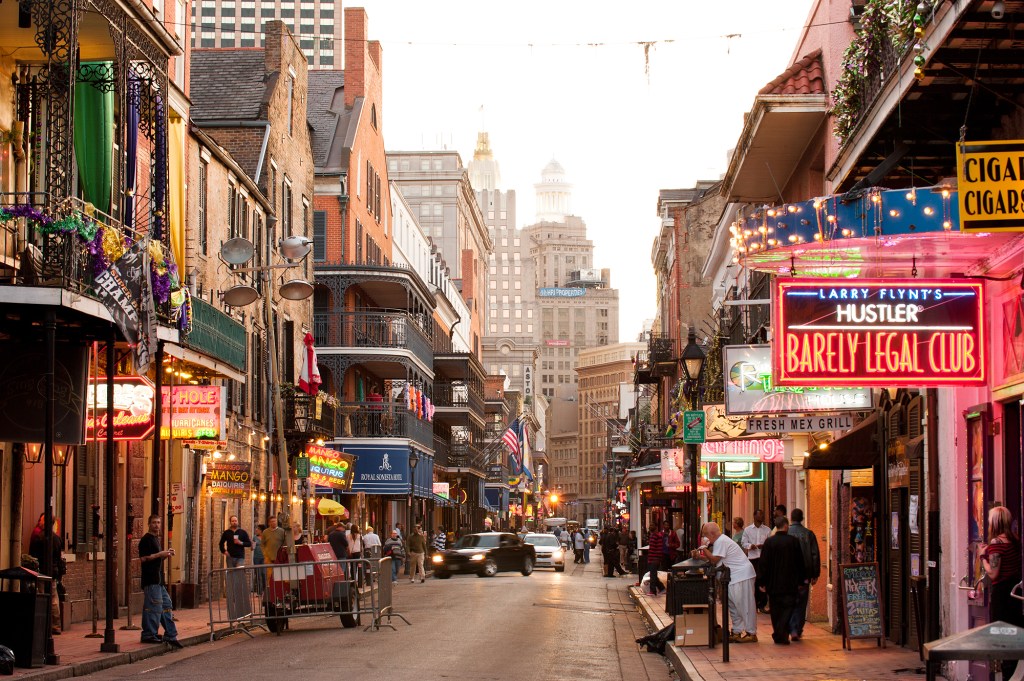 Bourbon-Street Nova Orleans, Estados Unidos