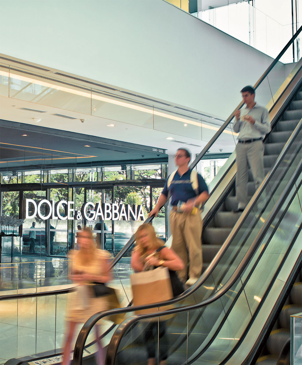 Loja Dolce & Gabbana, no JK Iguatemi Loja Dolce & Gabbana, no JK Iguatemi