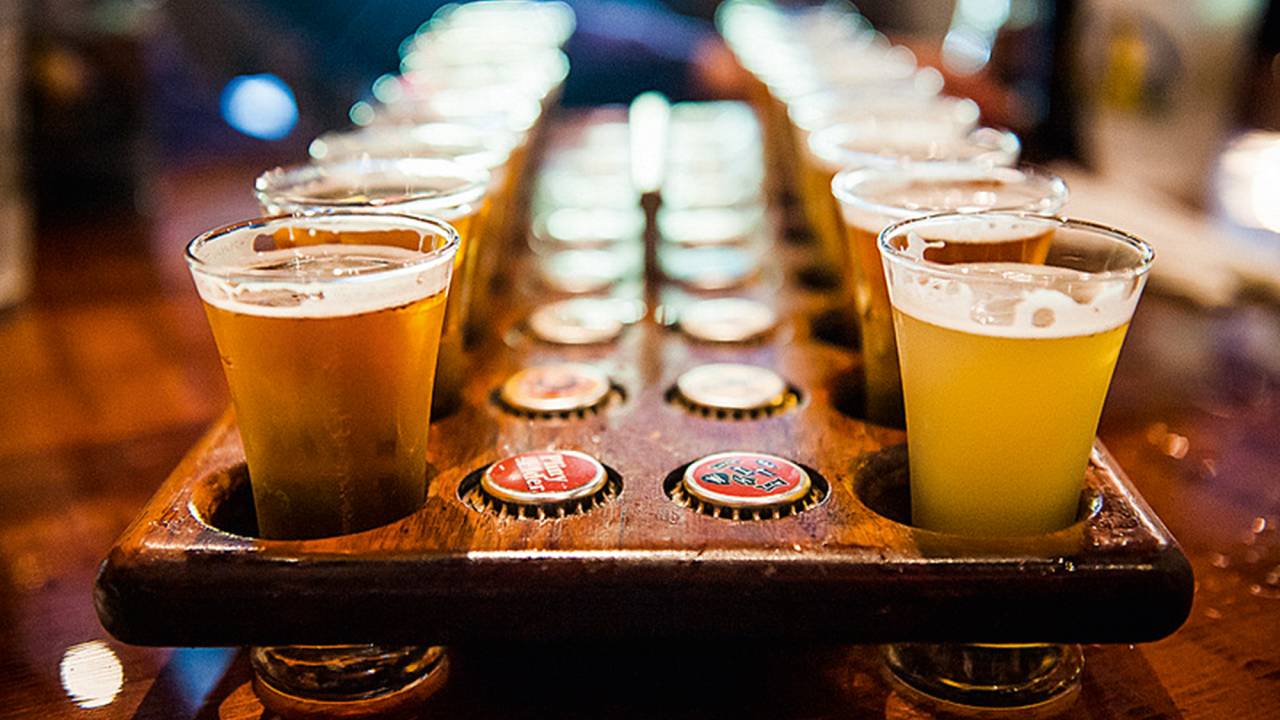 Degustação de cervejas, Califórnia