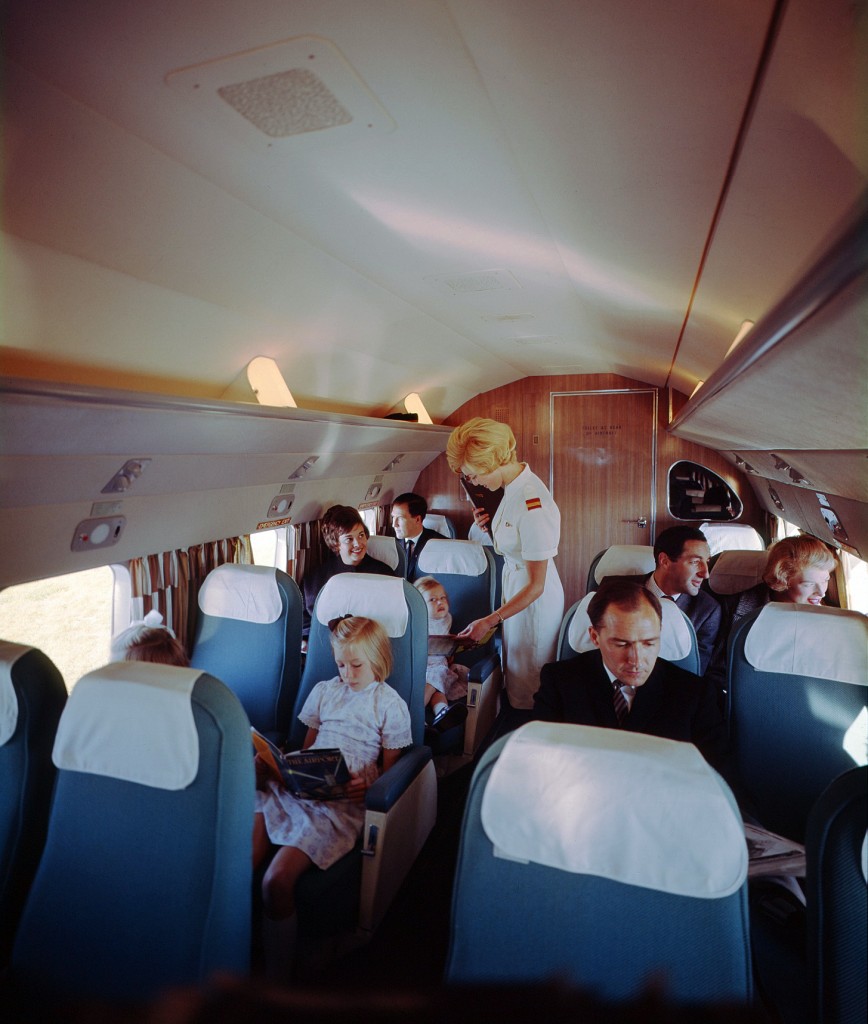 Avião da neozelandesa National Airways Corporation, em 1959 (foto: flickr/Archives New Zealand)