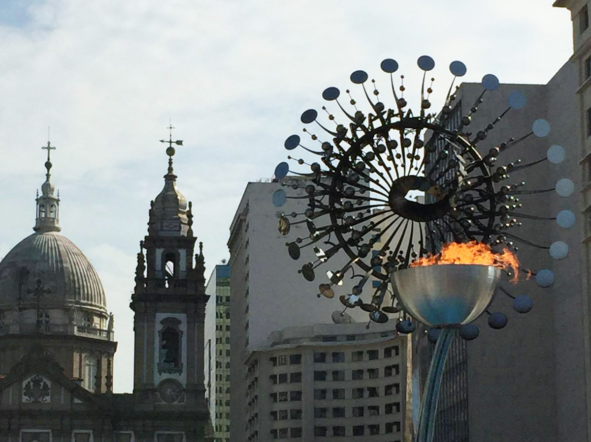 Pira Olímpica, Boulevard Olímpico Rio 2016