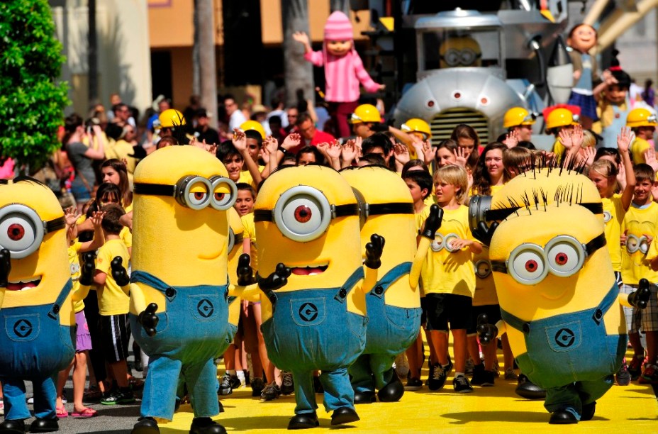 Parada com os minions