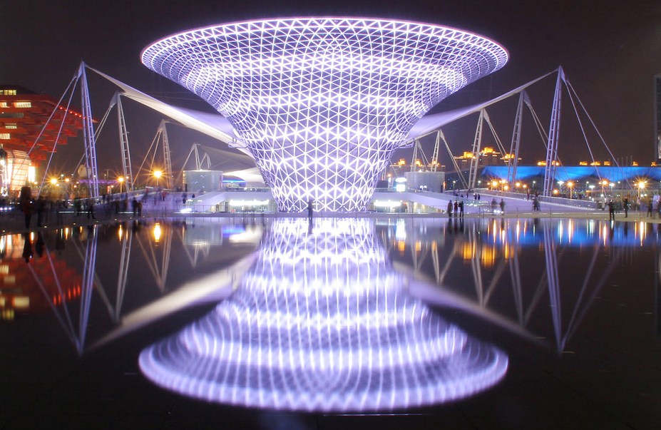 Pavilão também criado para a World Expo 2010.