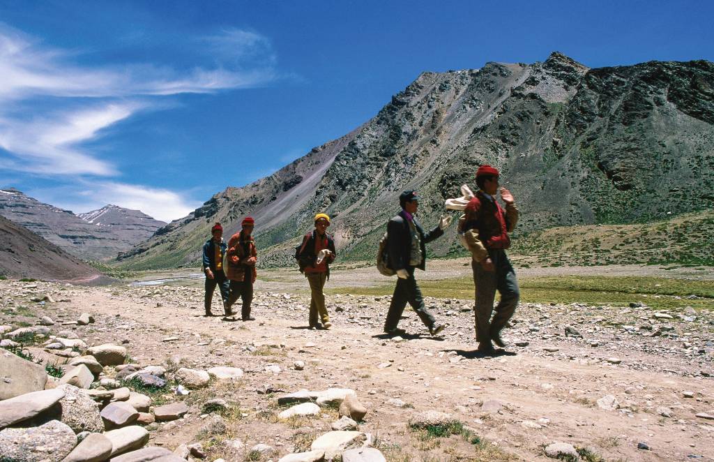 Monte Kailash, Tibet, China As peregrinações mais famosas do mundo