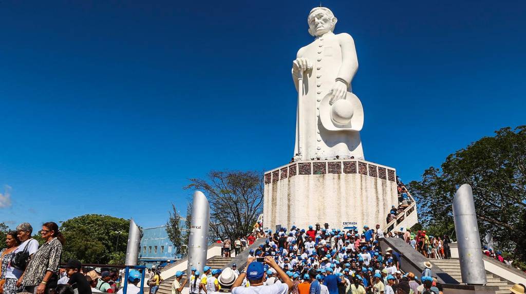 Estátua Padre Cícero, Juazeiro do Norte, Ceará, Brasil