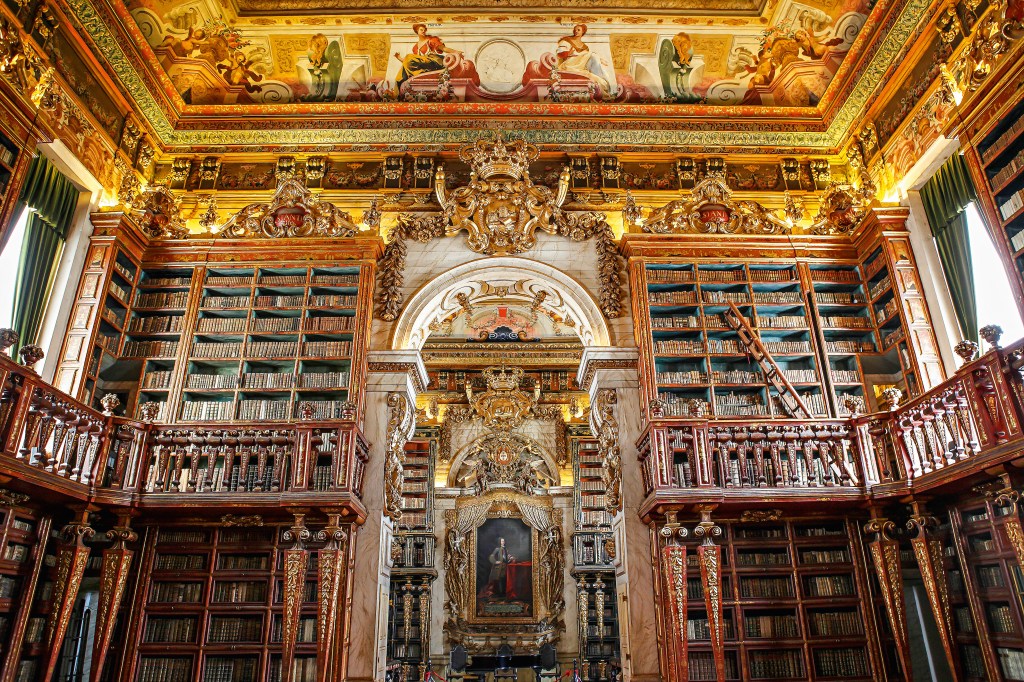 Biblioteca Joanina, Universidade de Coimbra, Coimbra, Portugal