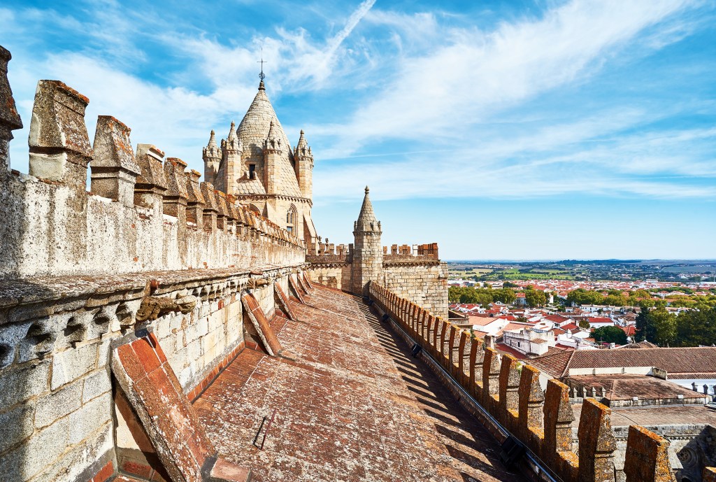 Catedral de Nossa Senhora da Assunção, Évora, Portugal.