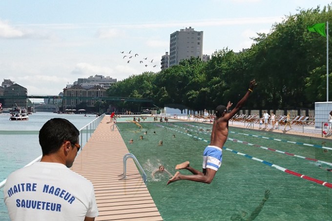 piscina Rio Sena – Bacia de La Villette
