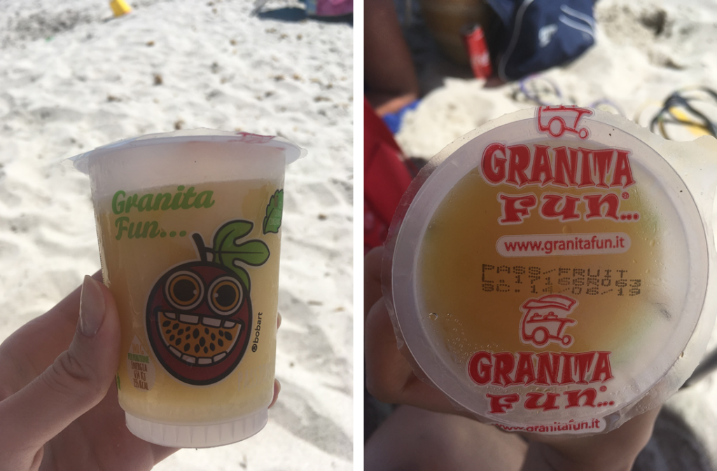 Granita Fun, Sardenha, Itália