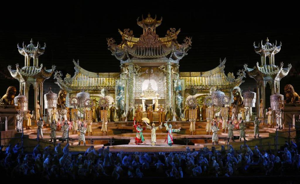 Ópera Turandot, Arena di Verona, Verona, Itália