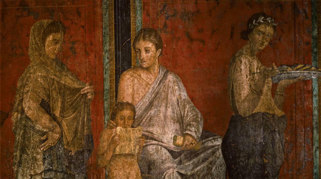Villa dei Misteri, Pompéia, Nápoles, Itália
