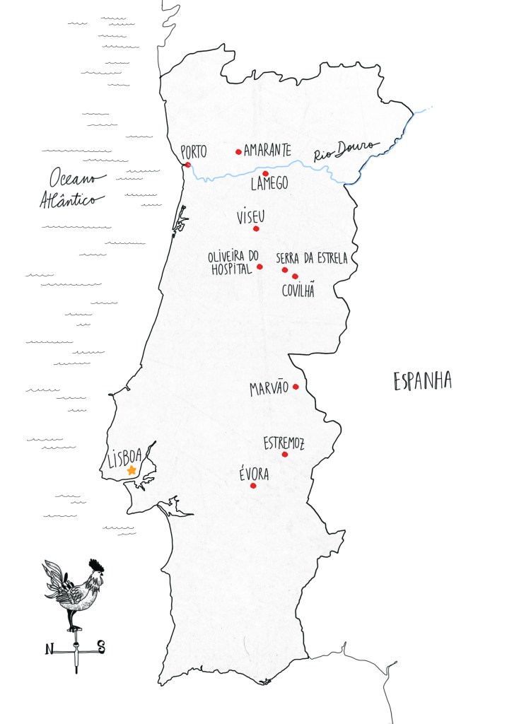 Mapa: Portugal Lado B