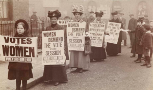 Movimento britânico do sufragismo feminino