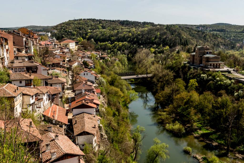Veliko Tarnovo, na Bulgária Veliko Tarnovo, na Bulgária