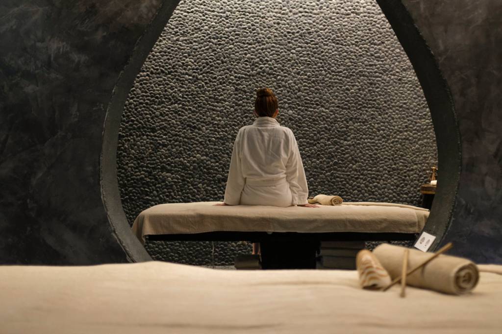 Aqua Village Spa, Serra da Estrela, Portugal7 Uma das salas de tratamento: massagens a dois