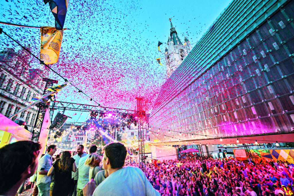 Festa em Ghent Festa em Ghent