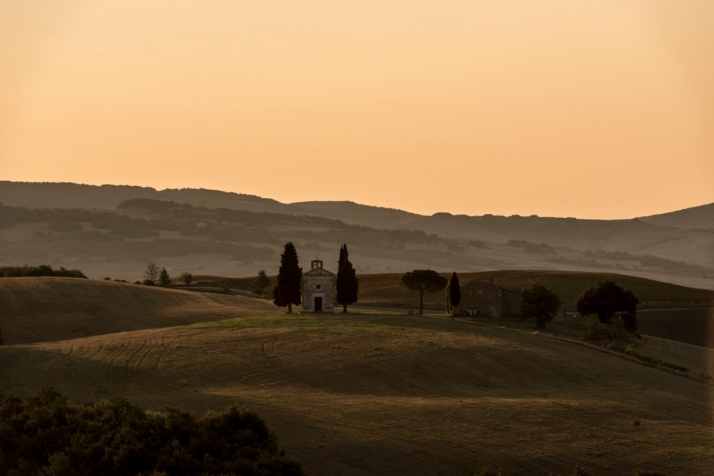 A Capella della Madonna di Vitaleta, no Val d'Orcia