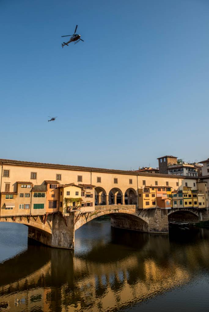 A Ponte Vecchio: única sobrevivente da Segunda Guerra