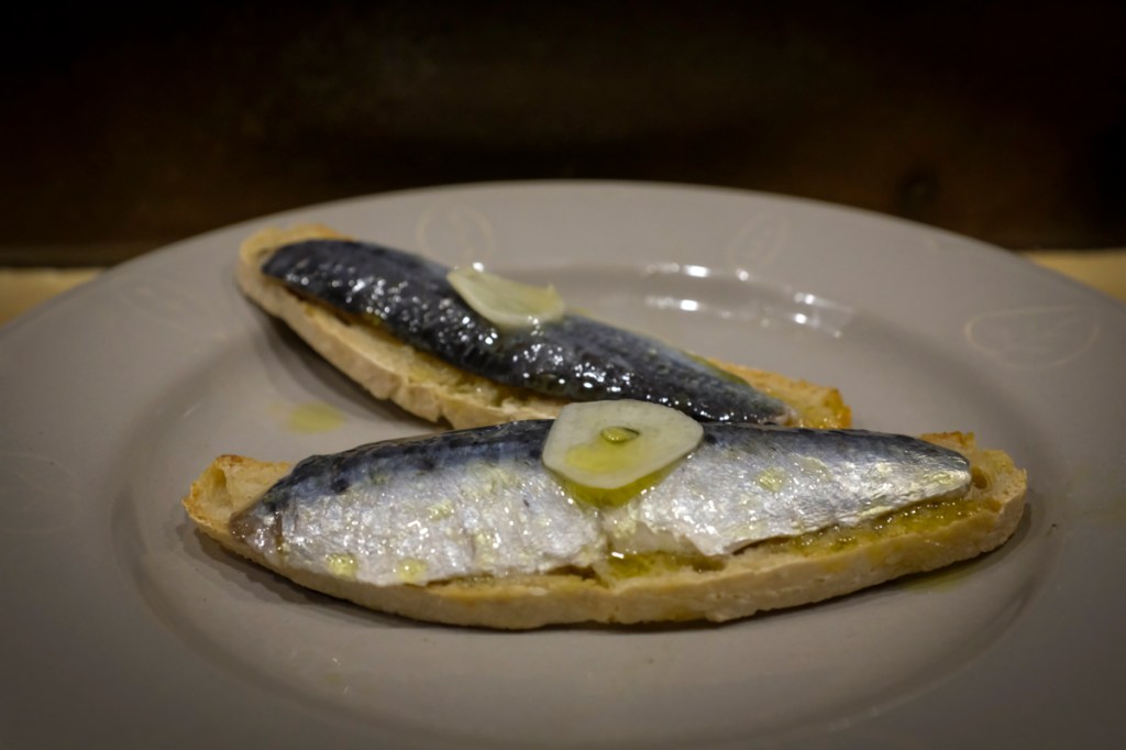 Taberna do Mar, Lisboa Mais sardinha: agora sobre pão, uma agradável surpresa