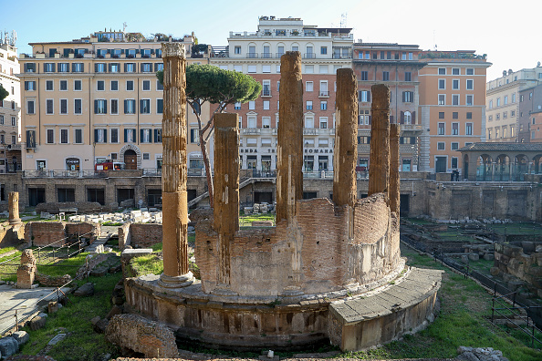 Largo di Torre Argentina, Roma, Itália