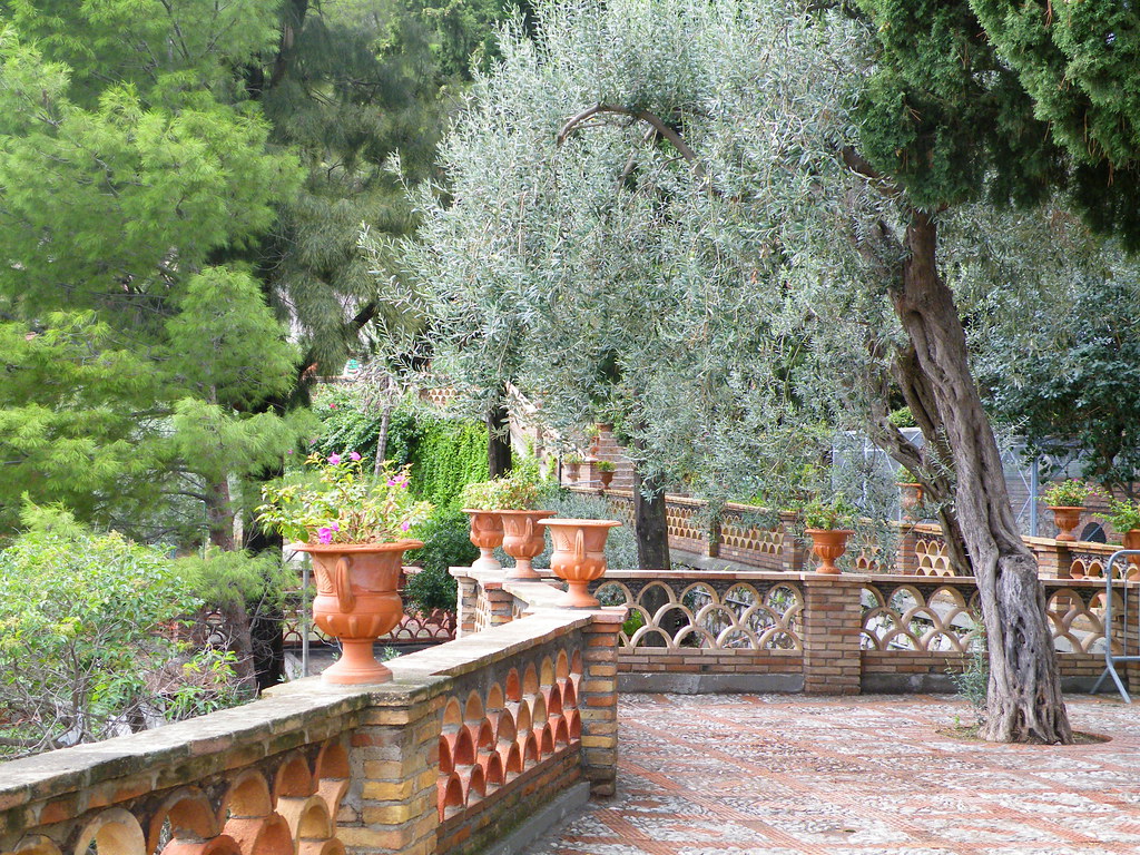 Villa Comunale, Taormina, Sicília, Itália Villa Comunale, Taormina, Sicília, Itália