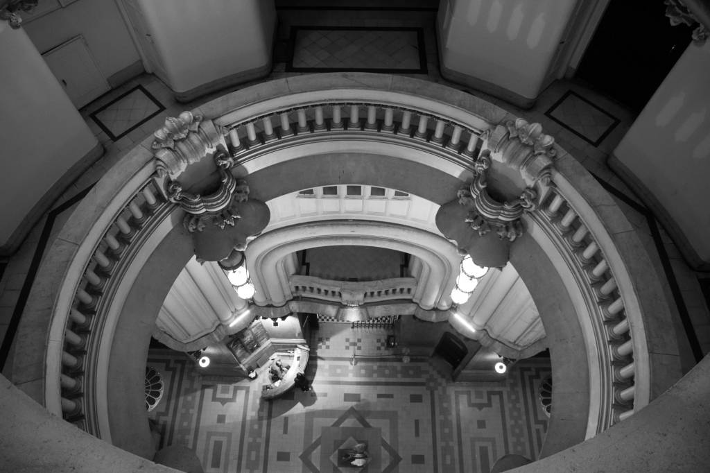 Interior do Edifício Barolo, Montserrat, Buenos Aires, Argentina Interior do Edifício Barolo, Montserrat, Buenos Aires, Argentina