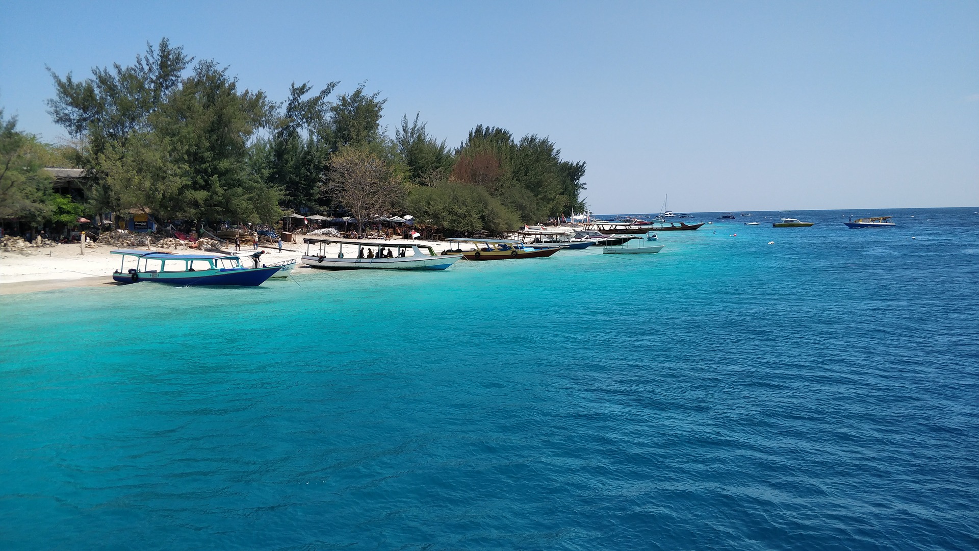 Trawangan, Gili Islands, Indonésia