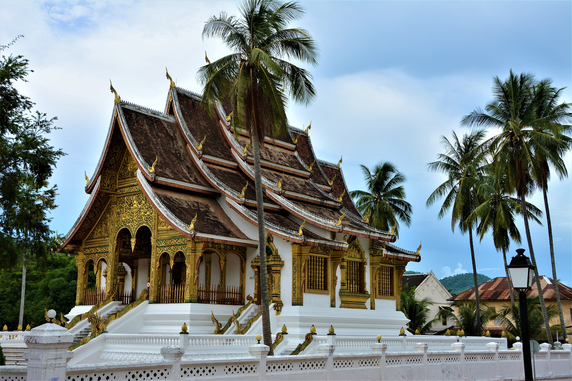 Palácio Real em Luang Prabang, Laos