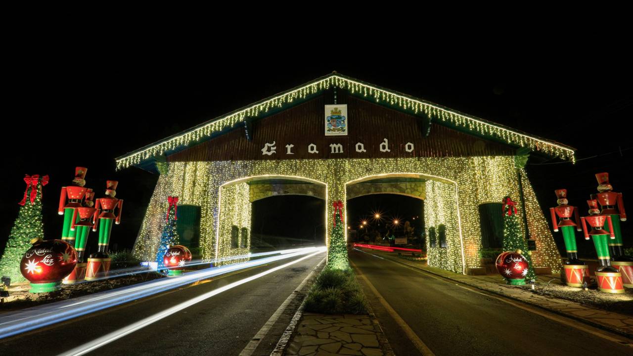 Pórtico da entrada de Gramado