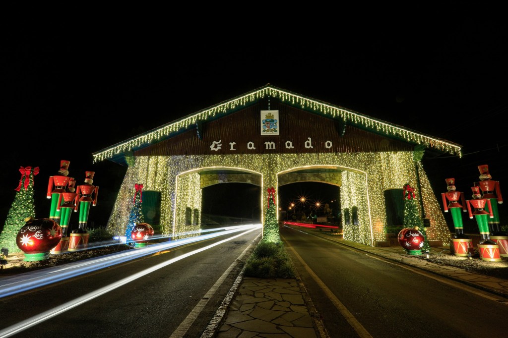 Pórtico da entrada de Gramado