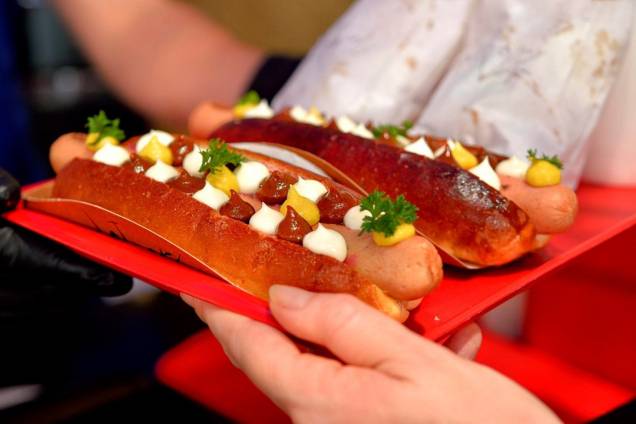 Os hot dogs do Hot Pork, do casal Rueda Os hot dogs do Hot Pork, do casal Rueda
