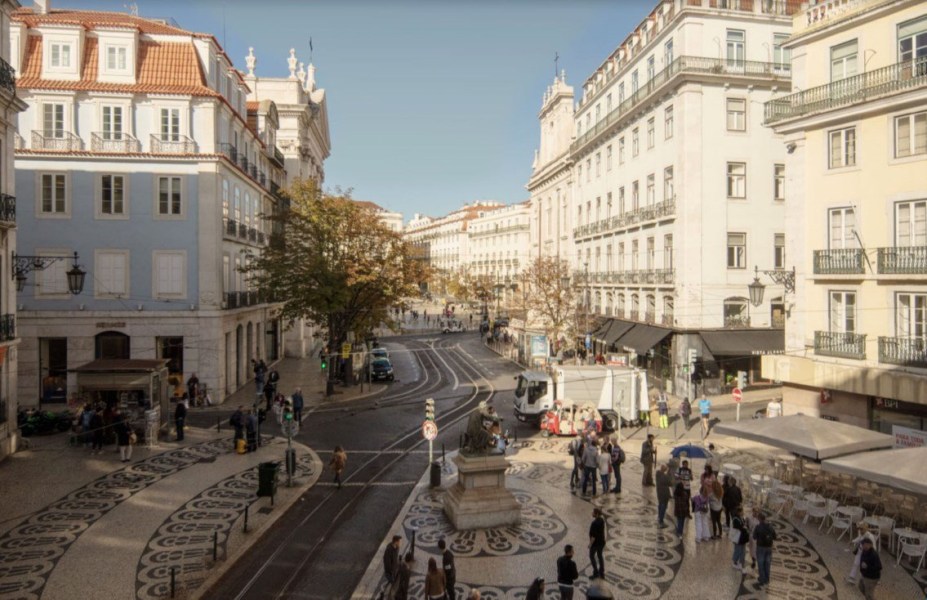 Largo do Chiado antes