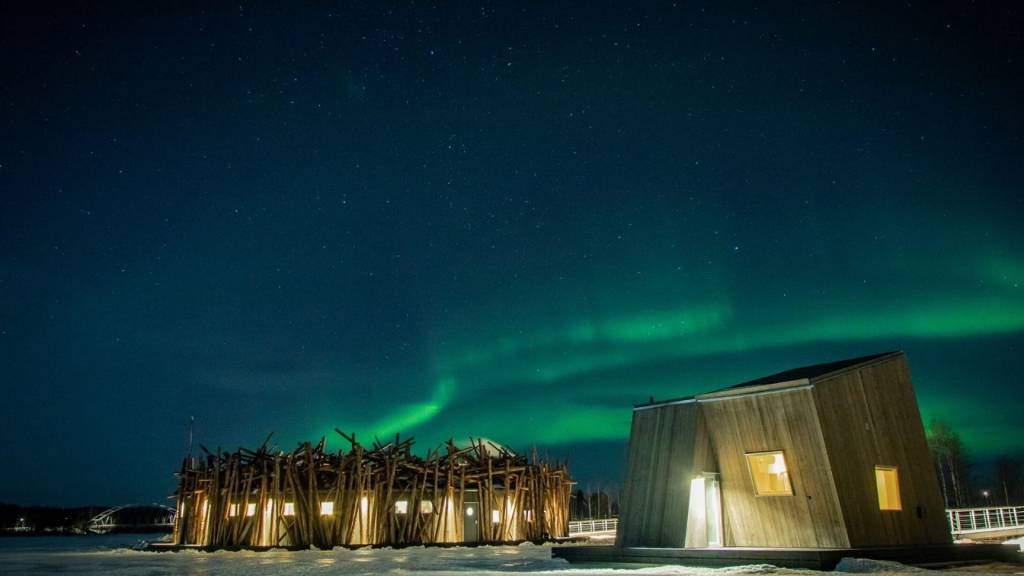 Arctic Bath, Lapônia, Suécia Arctic Bath, Lapônia, Suécia