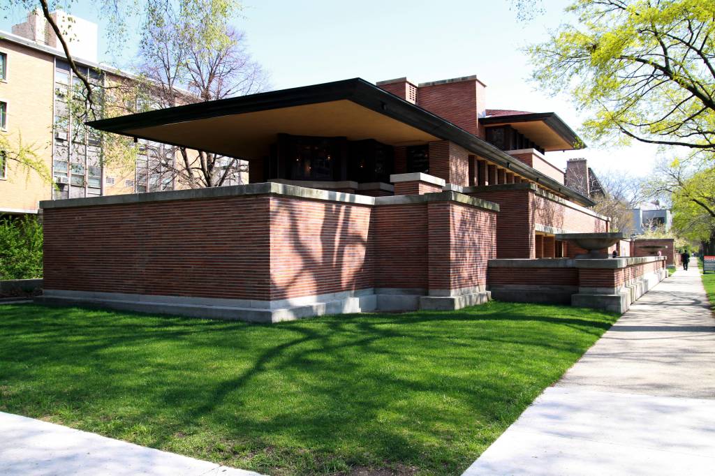 The Frederick C. Robie House, em Chicago The Frederick C. Robie House, em Chicago
