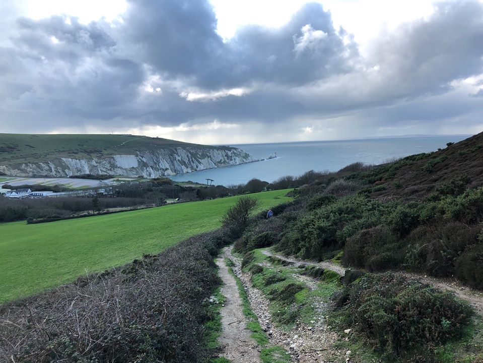 Isle of Wight, England Coast Path Isle of Wight, England Coast Path