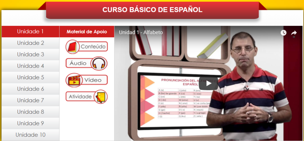 Curso de Espanhol – universidade do vale do são franscisco