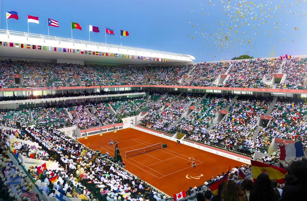 Tênis em Roland Garros durante as Olimpíadas de Paris em 2024