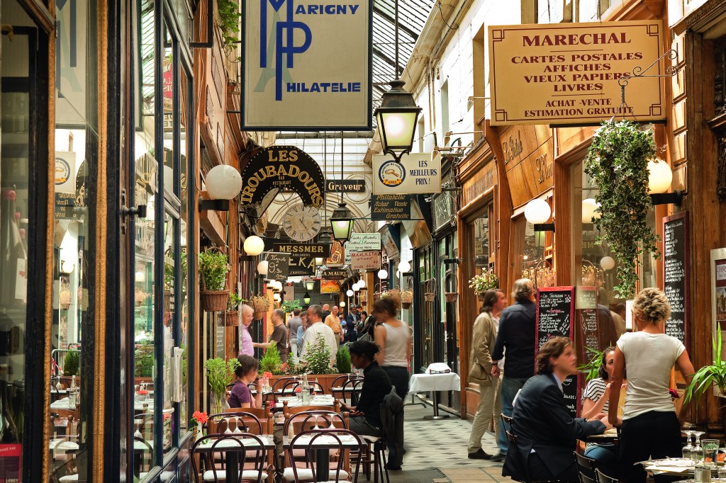 Passage des Panoramas, Paris, França