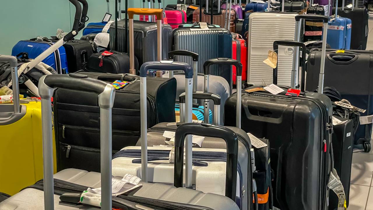 Malas, Aeroporto, Bagagem