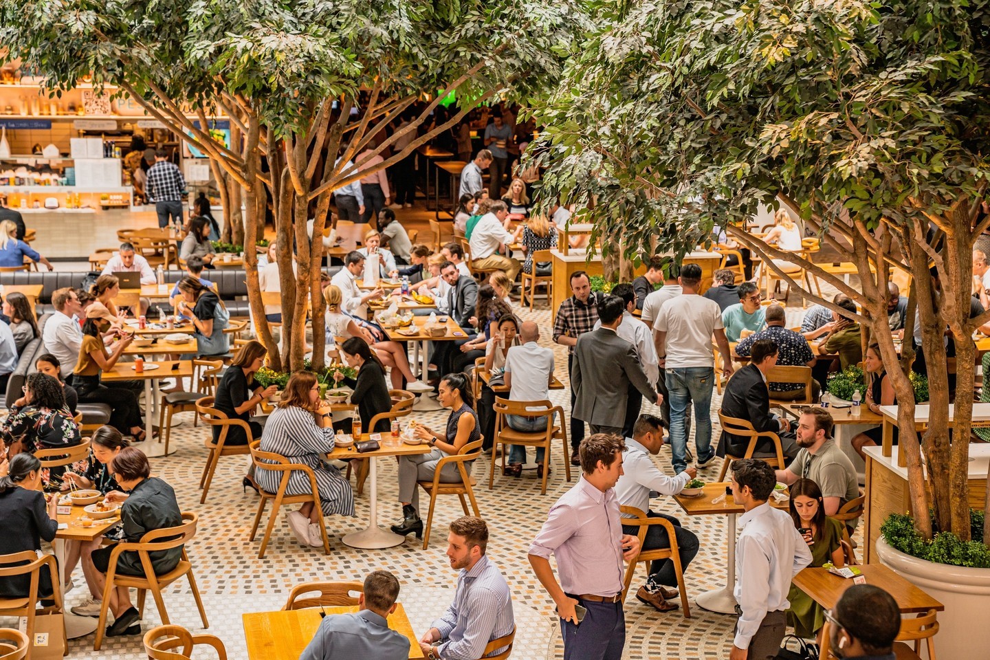 The Hugh Food Hall em Nova York